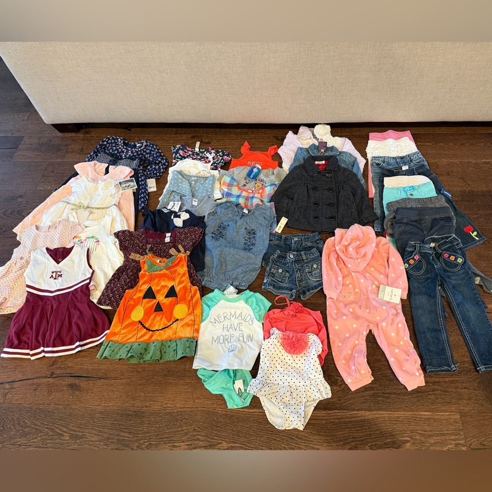 18-24 months- BUNDLE (36pcs) new swim/ jeans/ Aggie dress/NWT Dresses